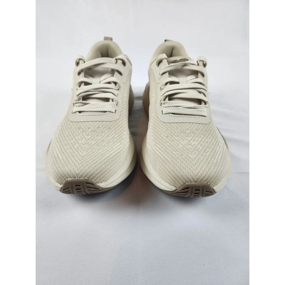 Avia Heighten Men size 12 Athletic Shoes Beige Tan Mesh Running Walking Sneakers
